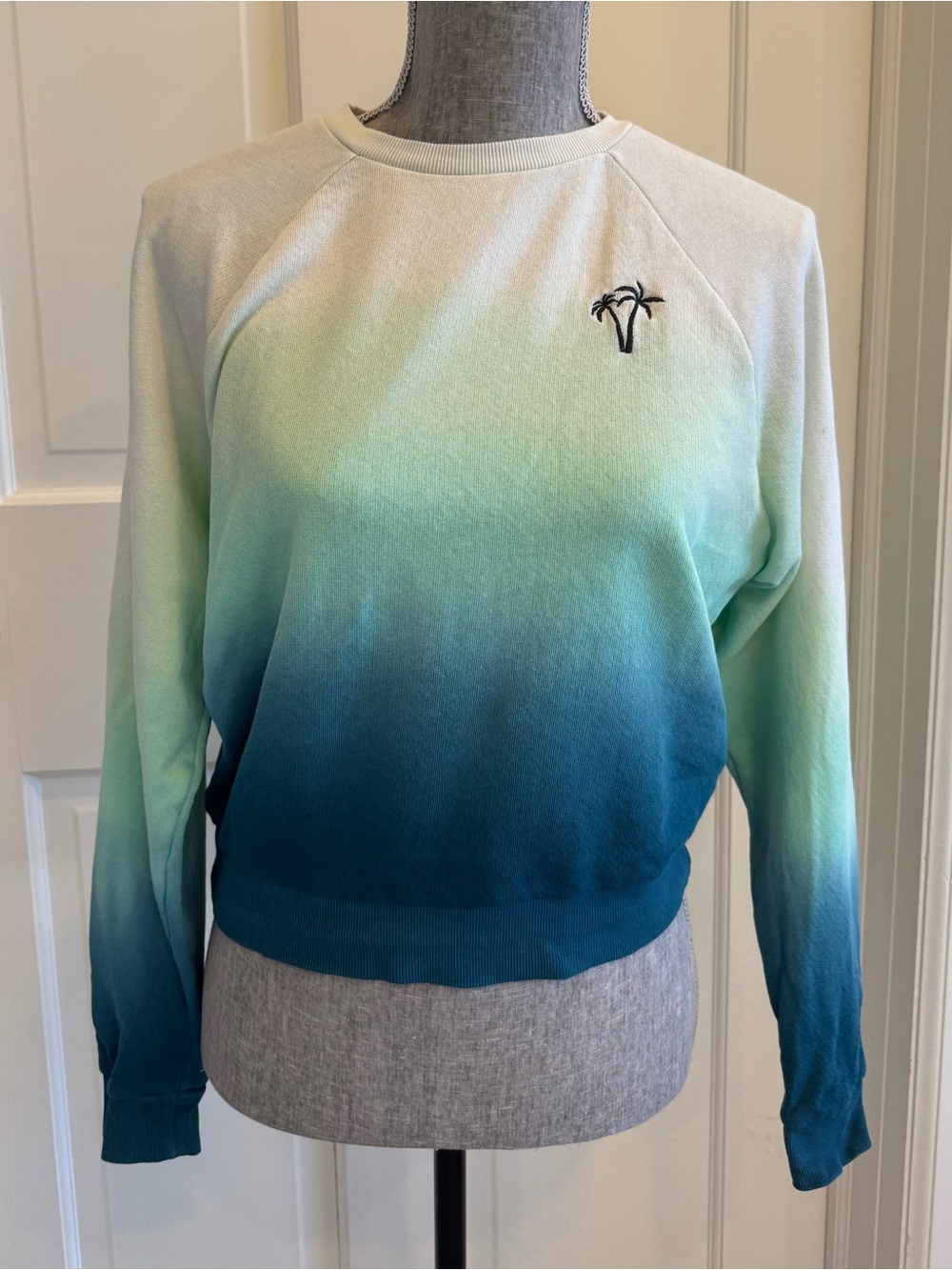 Marine Layer Women's Dip-Dye Vintage Terry Crew Sweatshirt